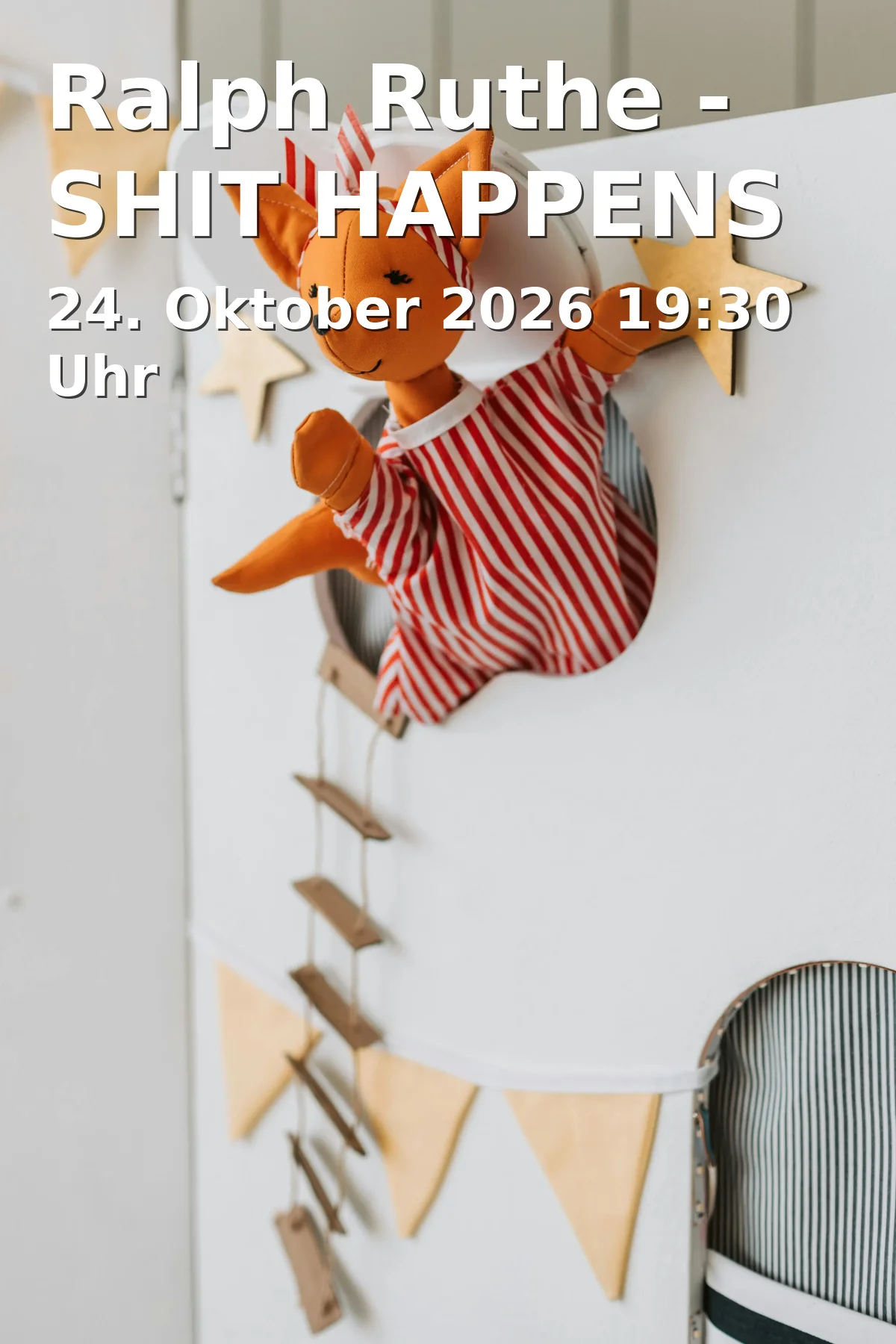 Event: Ralph Ruthe - SHIT HAPPENS in Theater LEO17, München on 24. Oktober 2026