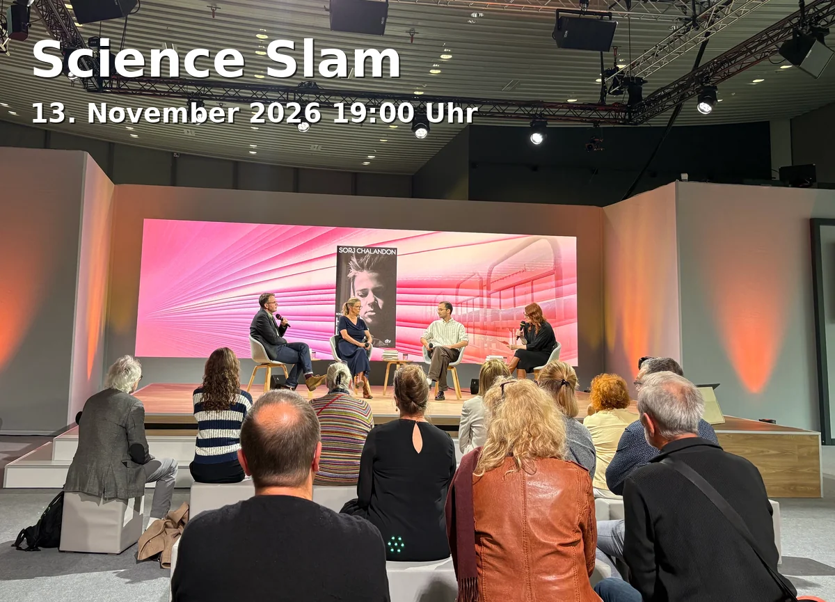 Event: Science Slam in Zentrales Hörsaal- und Seminargebäude Z6, Am Hubland, 97074 Würzburg on 13. November 2026