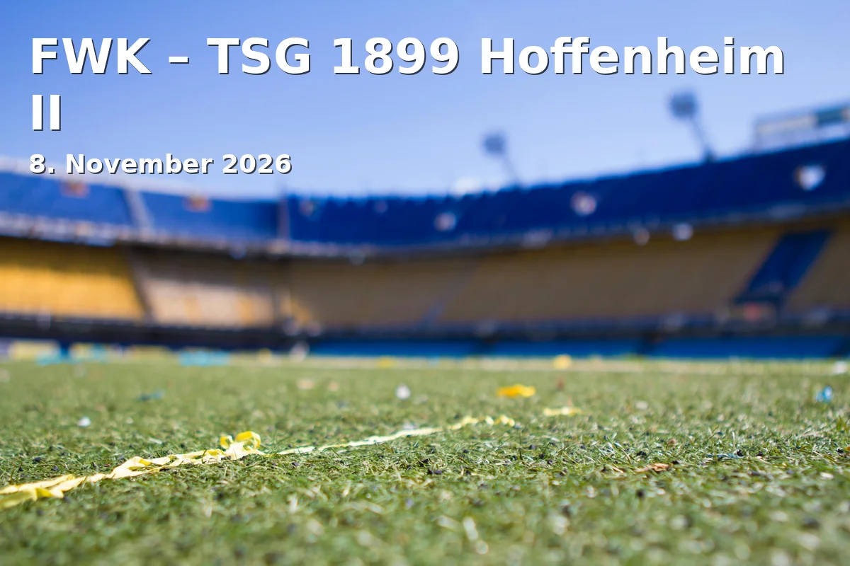 FWK – TSG 1899 Hoffenheim II