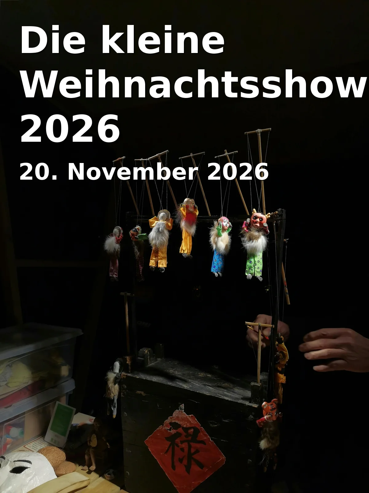 Event: Die kleine Weihnachtsshow 2026 in Theater am Neunerplatz, Adelgundenweg 2a, 97082 Würzburg on 20. November 2026