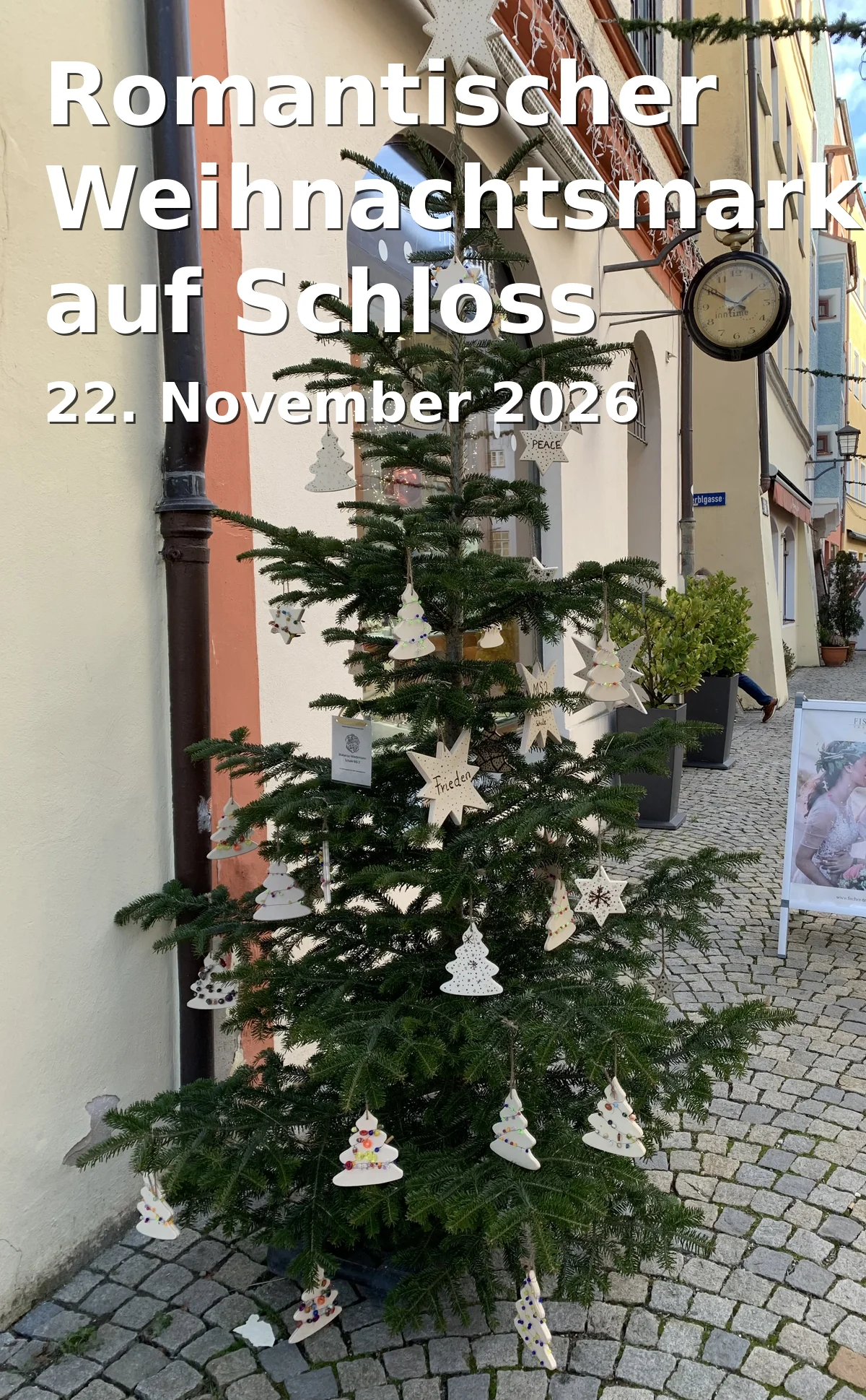 Event: Romantischer Weihnachtsmarkt auf Schloss Thurn und Taxis in Schloss Thurn und Taxis, Emmeramsplatz 5, 93047 Regensburg on 22. November 2026