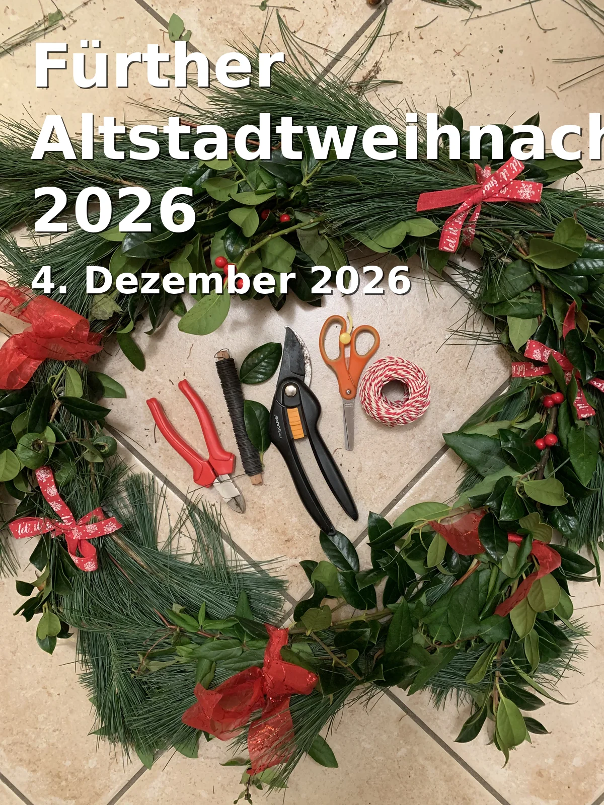 Event: Fürther Altstadtweihnacht 2026 in Fürther Altstadtweihnacht, Waagstraße, 90762 Fürth on 4. Dezember 2026