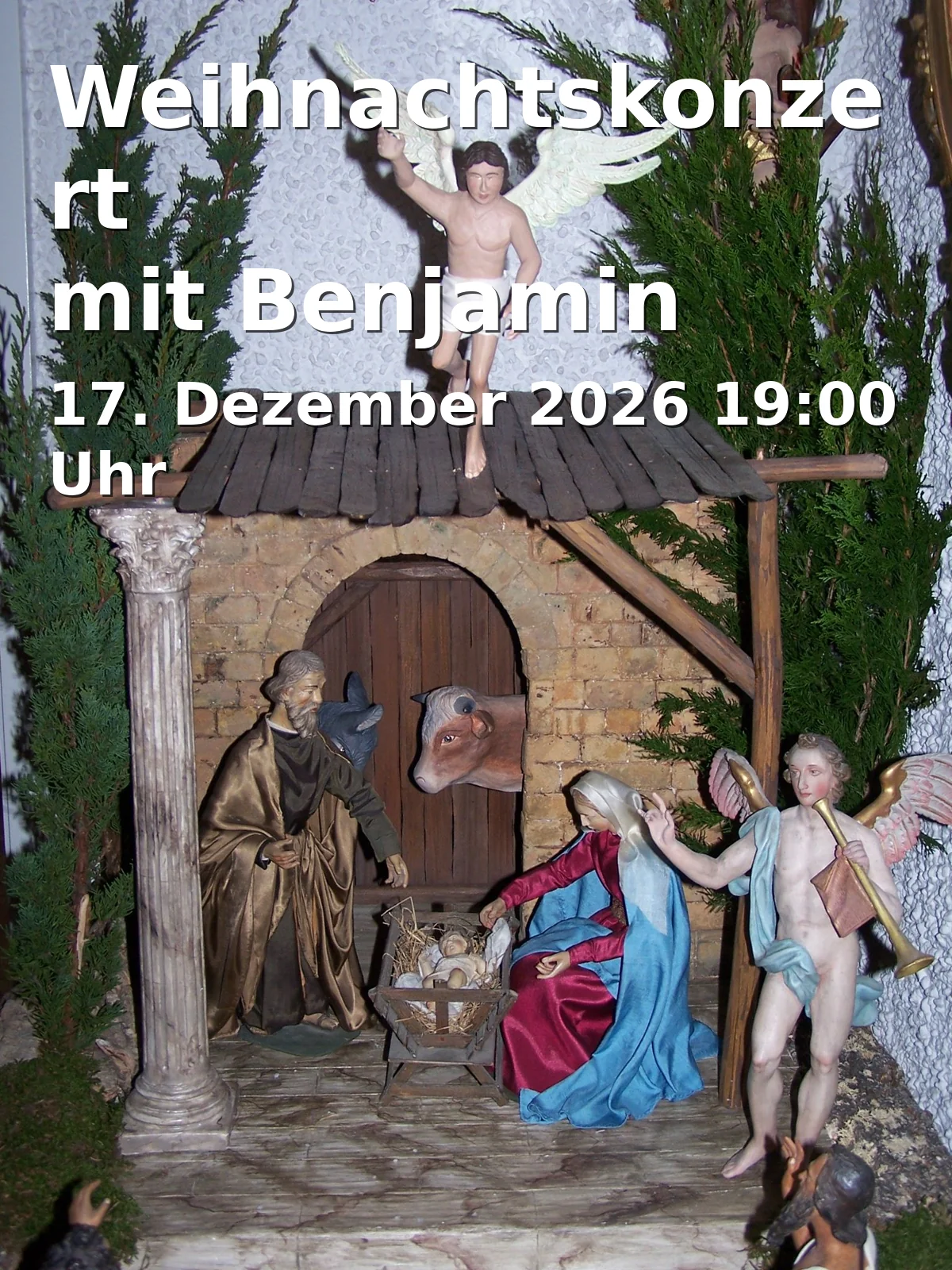 Event: Weihnachtskonzert mit Benjamin Appl und Musica Auriga in Münster Mariä Himmelfahrt, Adresse nicht angegeben, Deggendorf on 17. Dezember 2026