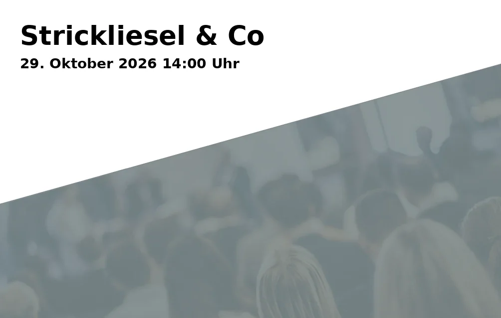 Event: Strickliesel & Co in Stadtteilbibliothek Horst, Turfstraße 21, 45899 Gelsenkirchen on 29. Oktober 2026