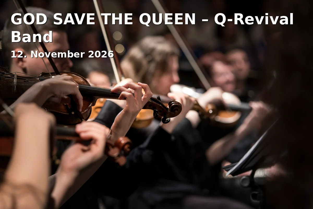 Event: GOD SAVE THE QUEEN – Q-Revival Band in Theater am Marientor, Adresse nicht angegeben, Duisburg on 12. November 2026