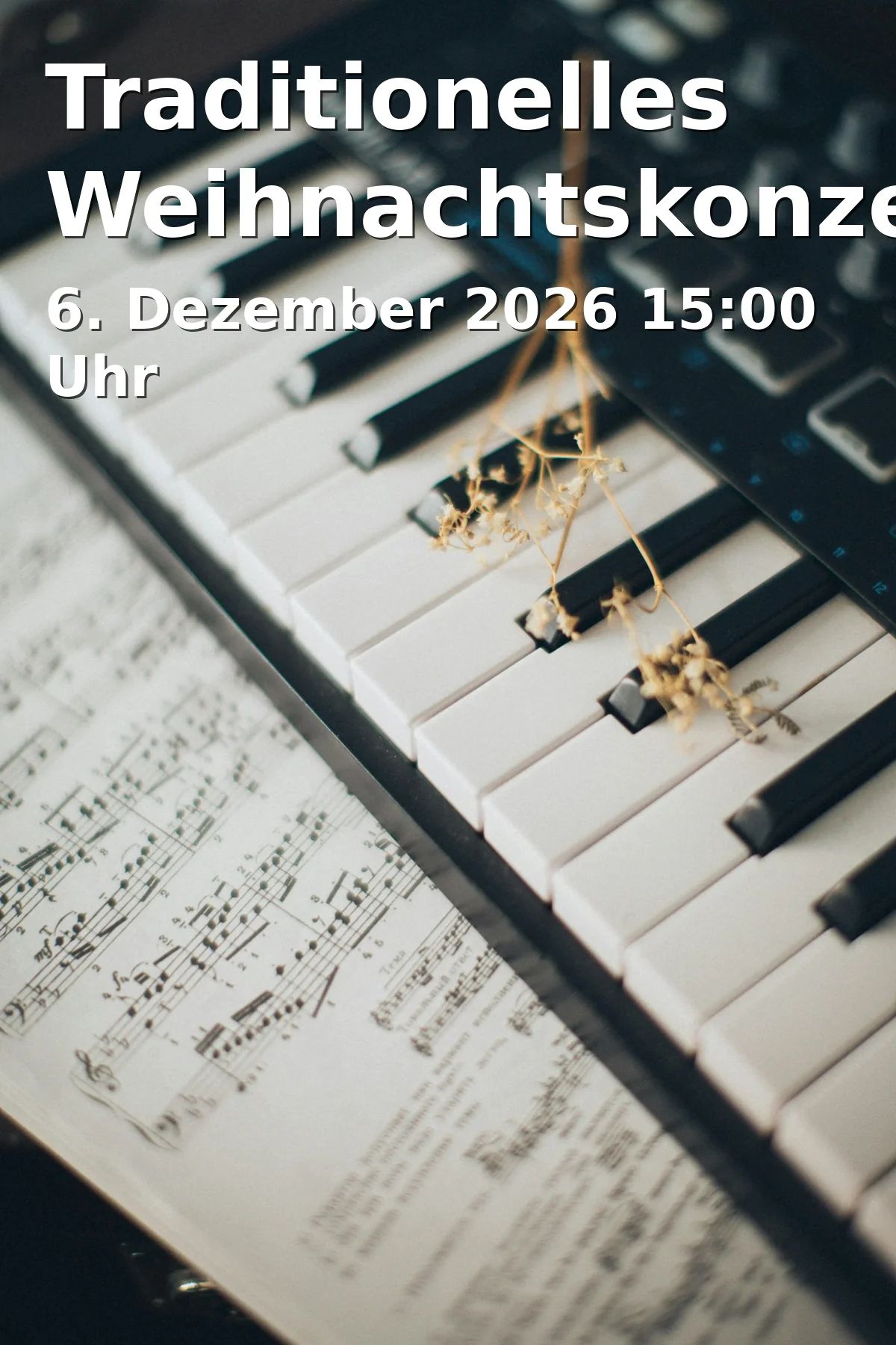 Event: Traditionelles Weihnachtskonzert in Theater im Lindenhof, Kasernenstraße 19, Braunschweig on 6. Dezember 2026