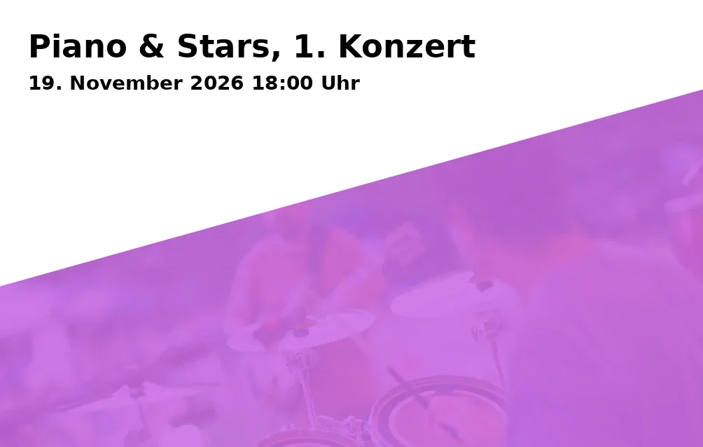 Event: Piano & Stars, 1. Konzert in Planetarium, Ludwigstraße 14, 86152 Augsburg on 19. November 2026