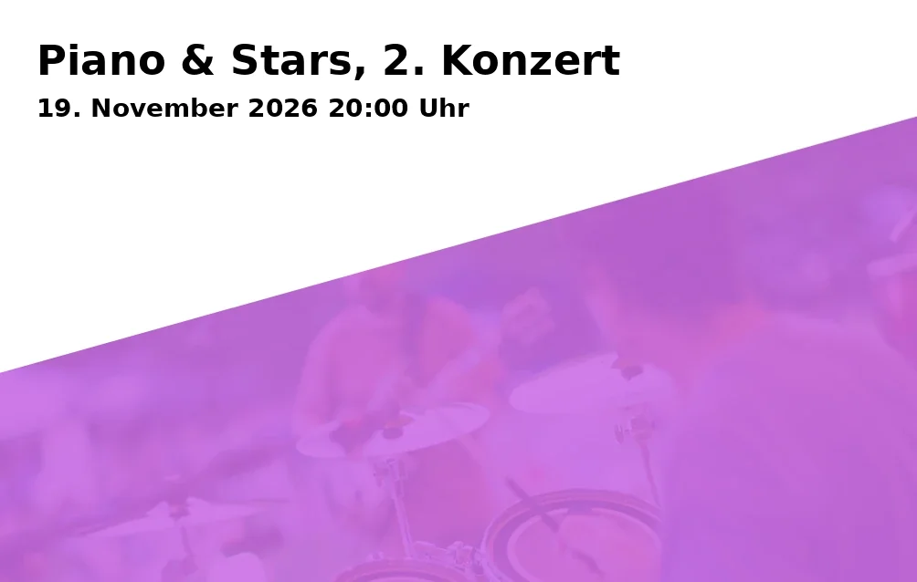Event: Piano & Stars, 2. Konzert in Planetarium, Ludwigstraße 14, 86152 Augsburg on 19. November 2026
