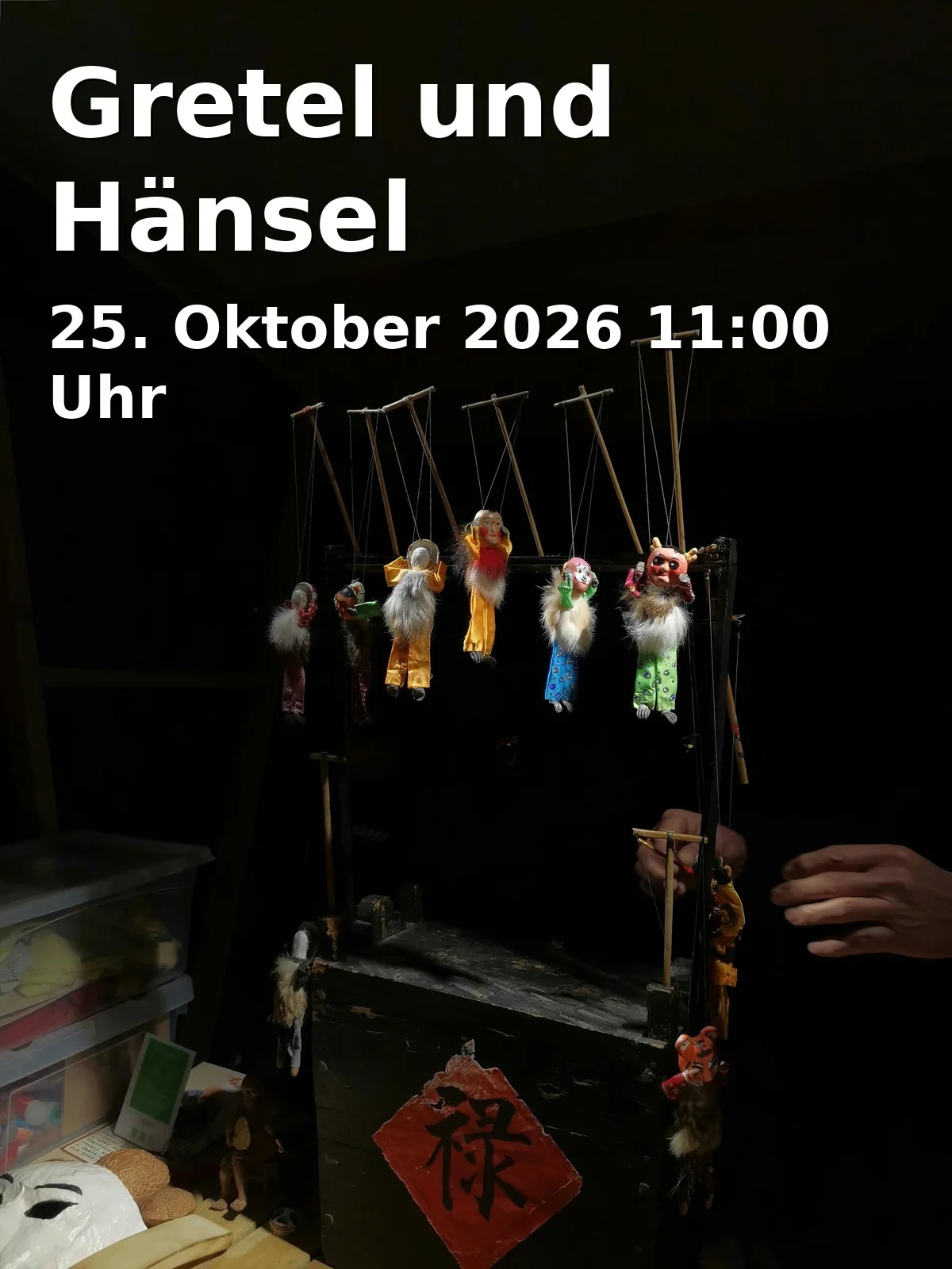 Event: Gretel und Hänsel in Gasteig HP8, Saal X, Hans-Preißinger-Straße 8, 81379 München on 25. Oktober 2026