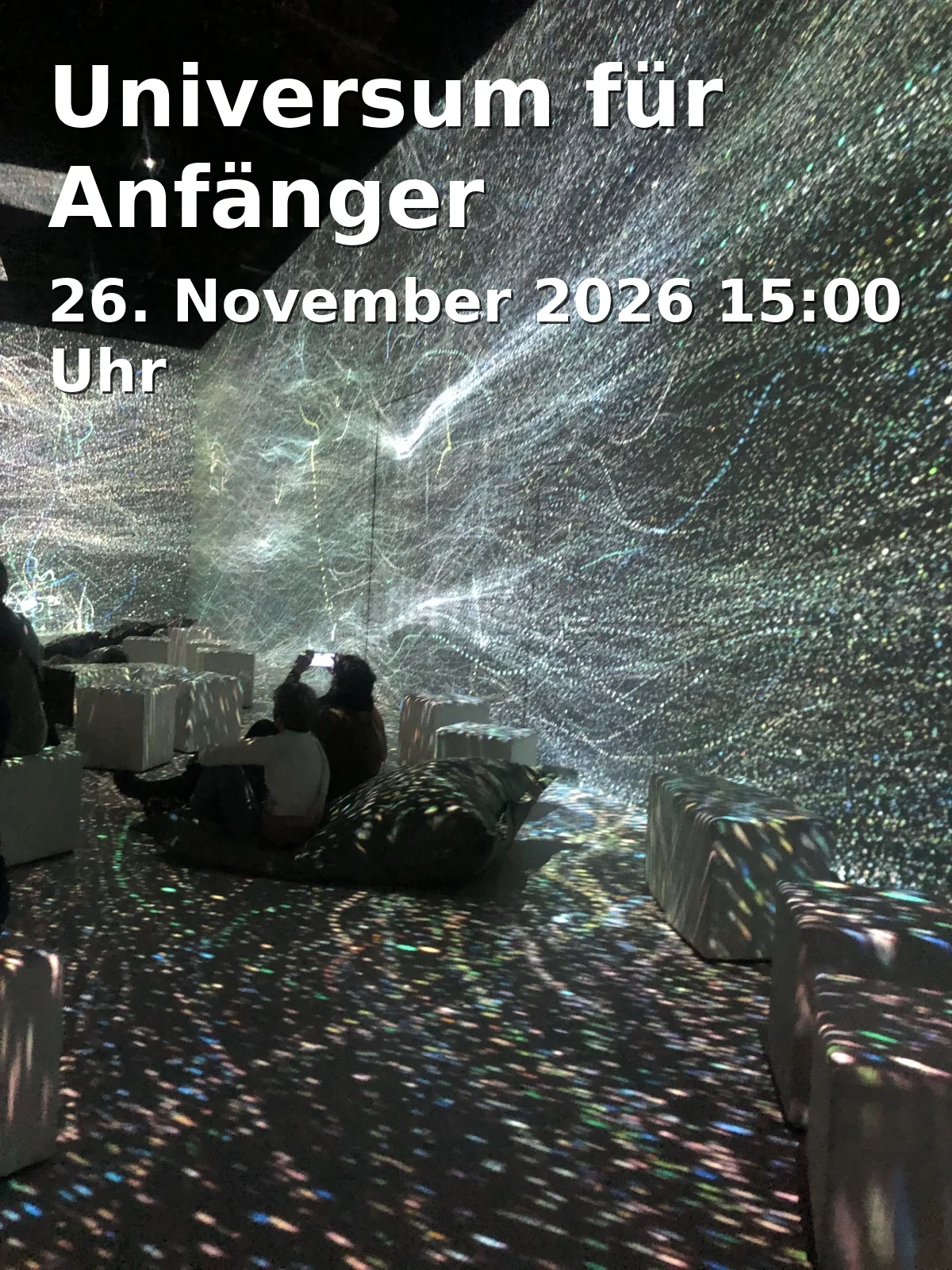 Event: Universum für Anfänger in Planetarium, Ludwigstraße 14, 86152 Augsburg on 26. November 2026