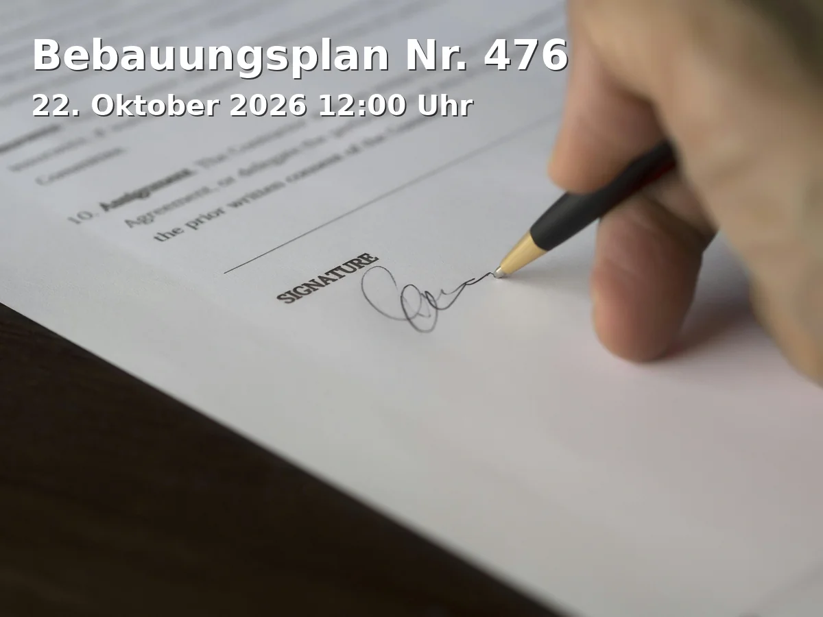 Event: Bebauungsplan Nr. 476 in Amt für Stadtentwicklung und Stadtplanung - Museumswinkel, Gebbertstraße 1, 91054 Erlangen on 22. Oktober 2026