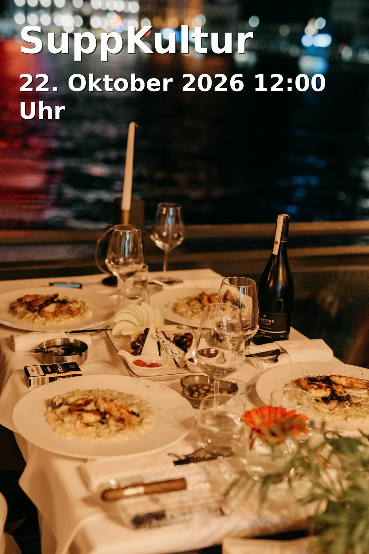Event: SuppKultur in Gemeindezentrum Frauenaurach - Aurachsaal, Gaisbühlstraße 4, 91056 Erlangen on 22. Oktober 2026