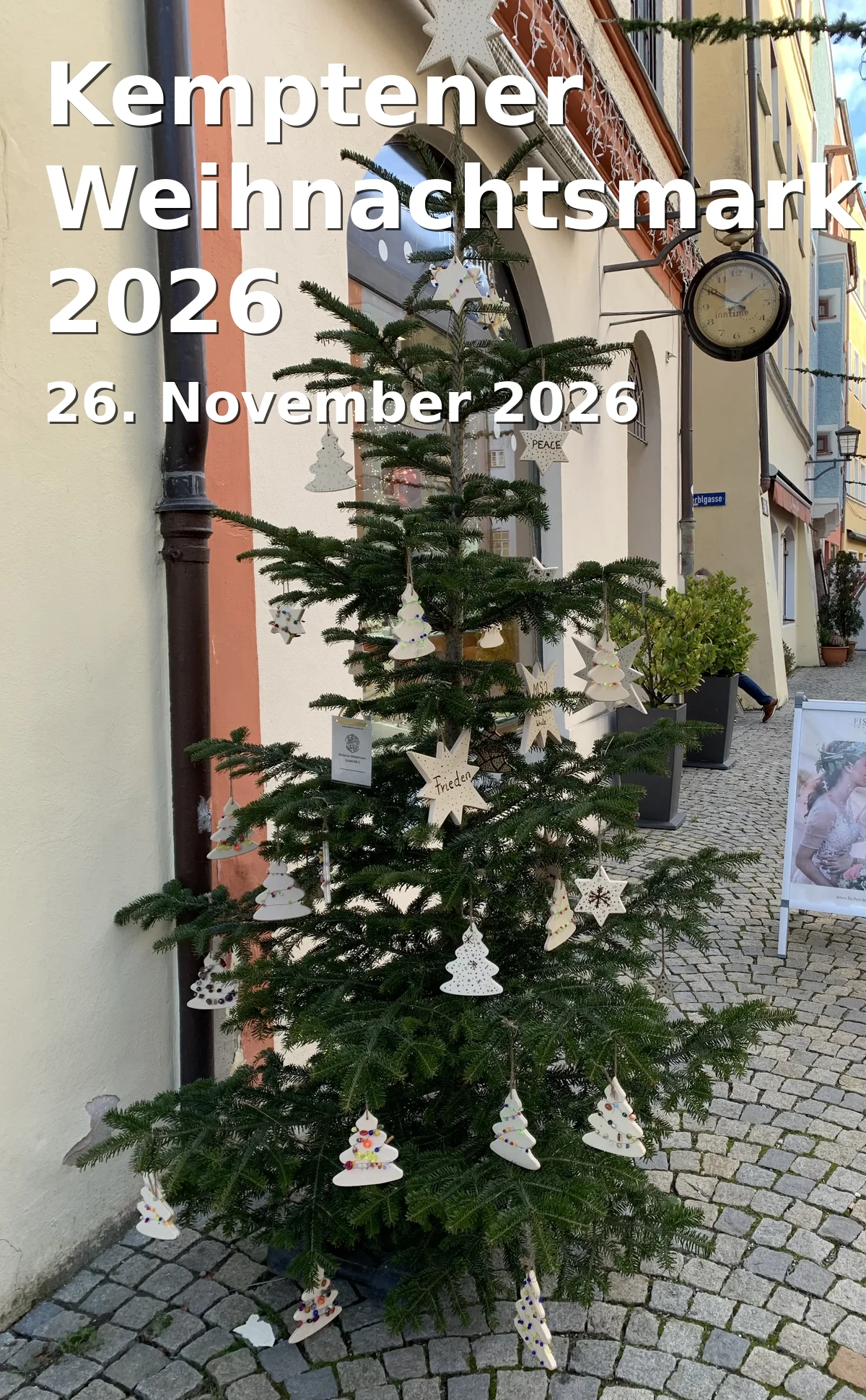 Event: Kemptener Weihnachtsmarkt 2026 in Stadtzentrum Kempten, Kempten on 26. November 2026