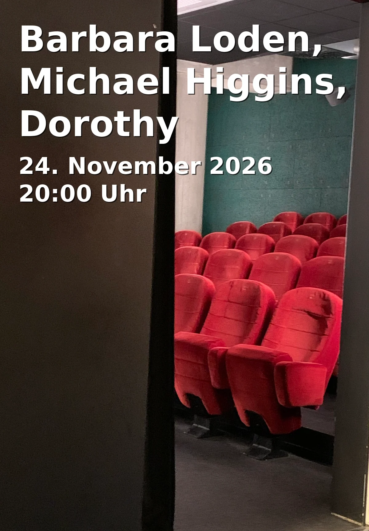 Event: Barbara Loden, Michael Higgins, Dorothy Shupenes: Wanda in Filmwerkstatt, Düsseldorf on 24. November 2026