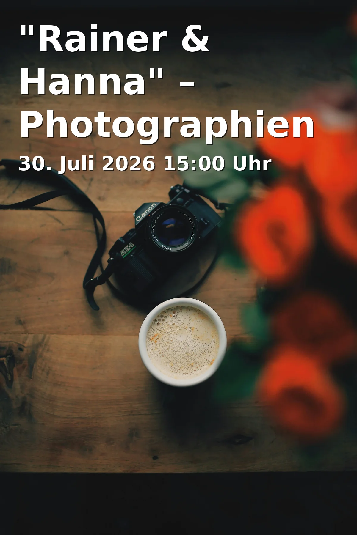 Event: "Rainer & Hanna" – Photographien der deutschen Filmwelt der 70er von Michael Friedel