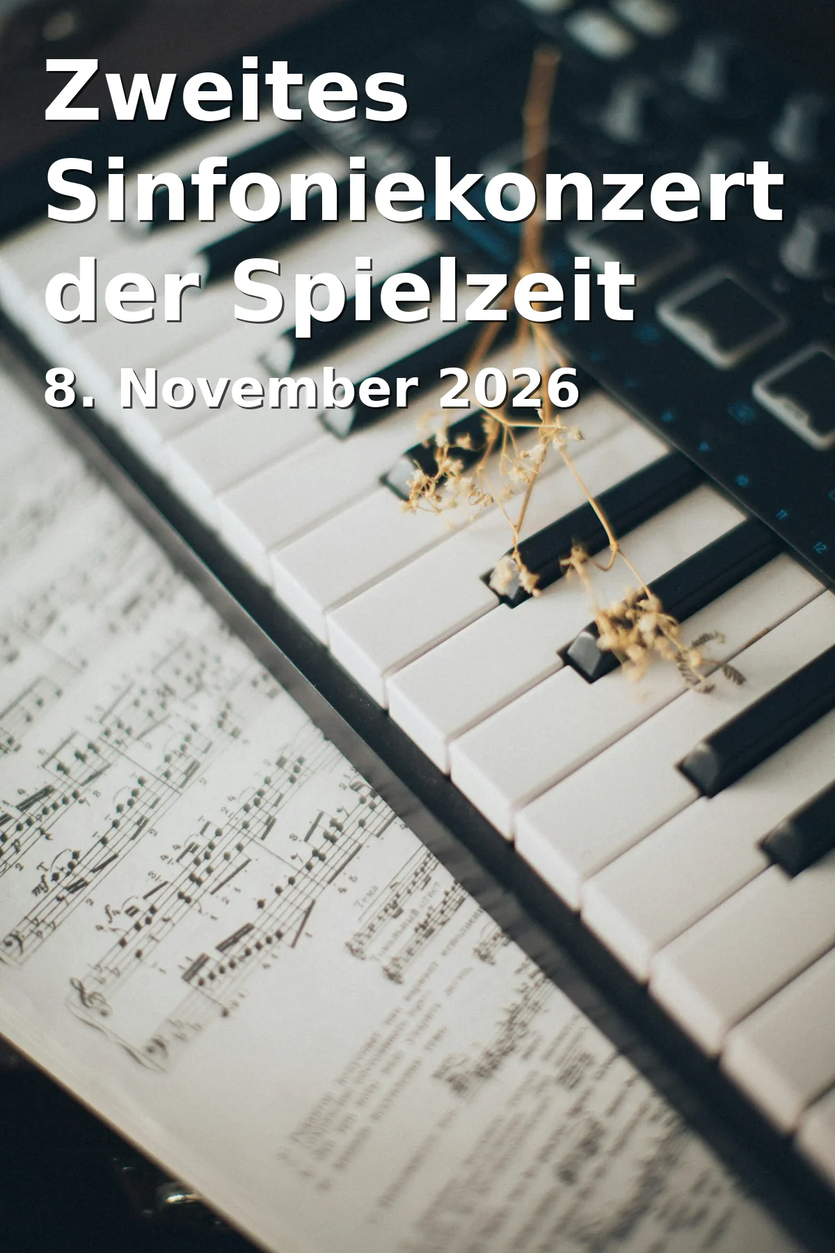 Event: Zweites Sinfoniekonzert der Spielzeit 2026/27 in Großes Haus des Stadttheaters Hildesheim, Hildesheim on 8. November 2026
