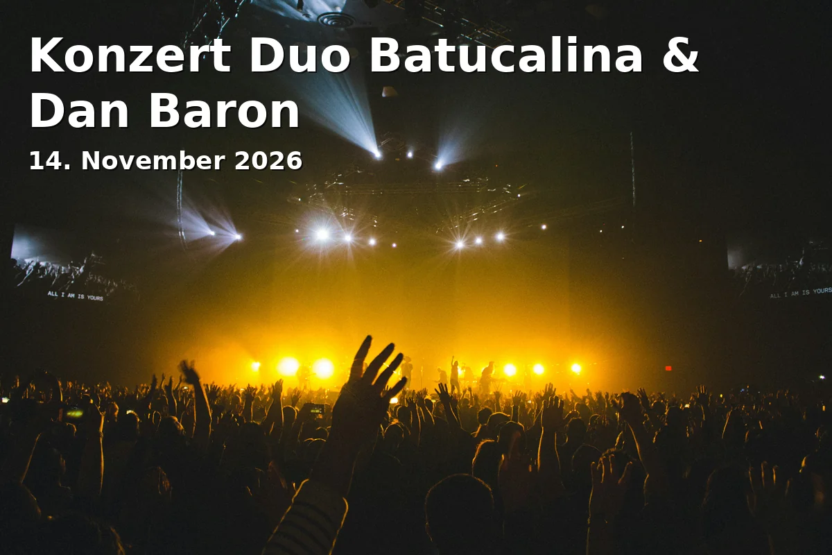 Event: Konzert Duo Batucalina & Dan Baron in Brandenburgisches Landesmuseum für moderne Kunst, Am Amtsteich 15, Cottbus on 14. November 2026