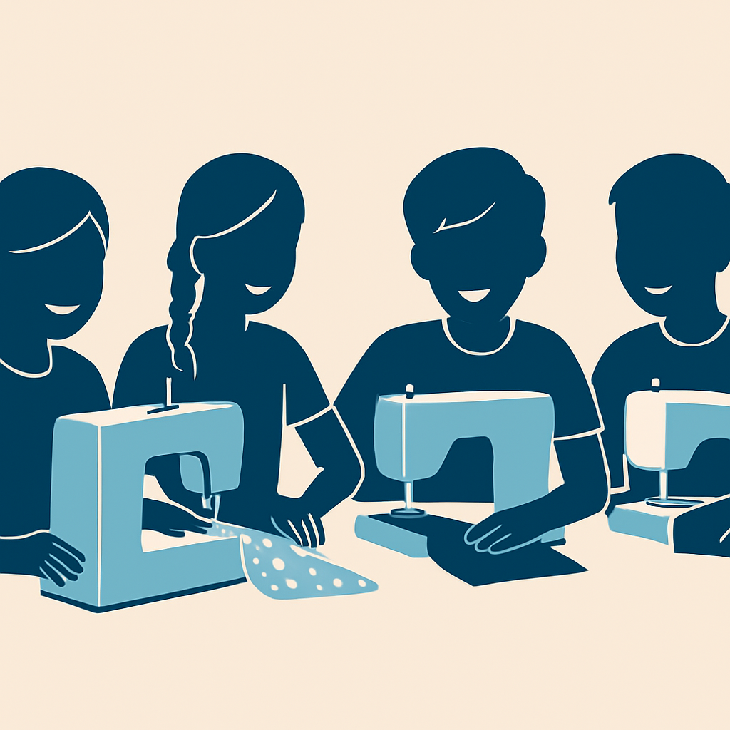 Event: Nähmaschinen-Workshop für Kinder mit Isabell (8–12 Jahre) in FabLab Bayreuth - Offene Hightechwerkstatt Oberfranken, Ludwig-Thoma-Straße 36B, 95447 Bayreuth on 28. Oktober 2026