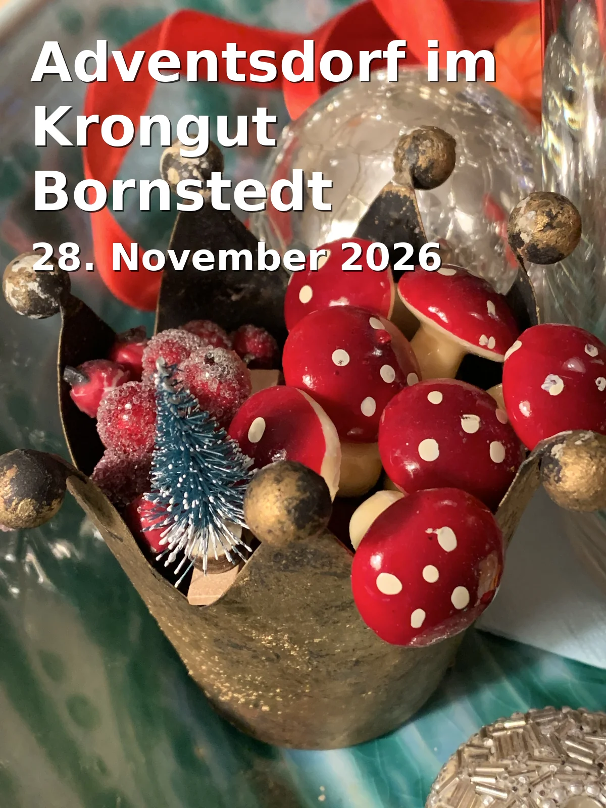 Event: Adventsdorf im Krongut Bornstedt in Krongut Bornstedt, Ribbeckstraße 6–7, 14469 Potsdam on 28. November 2026