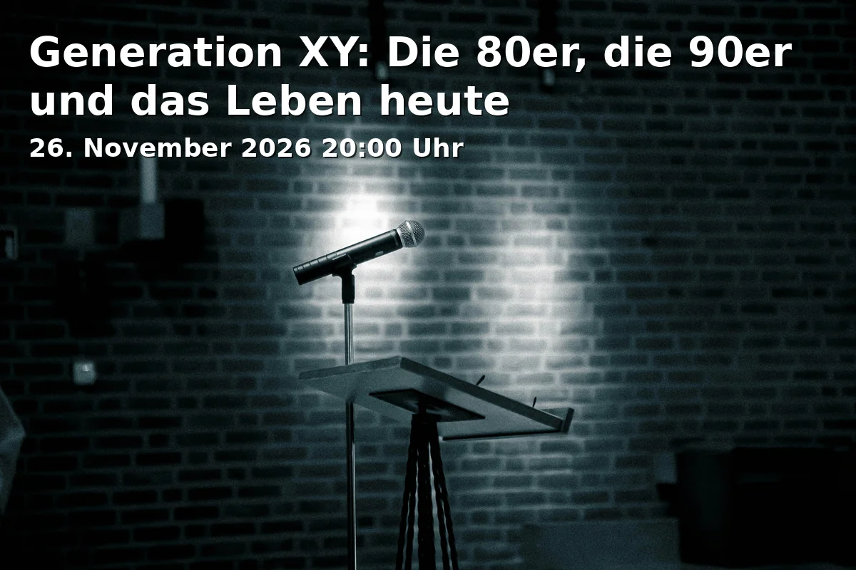 Event: Generation XY: The 80s, the 90s and Life Today