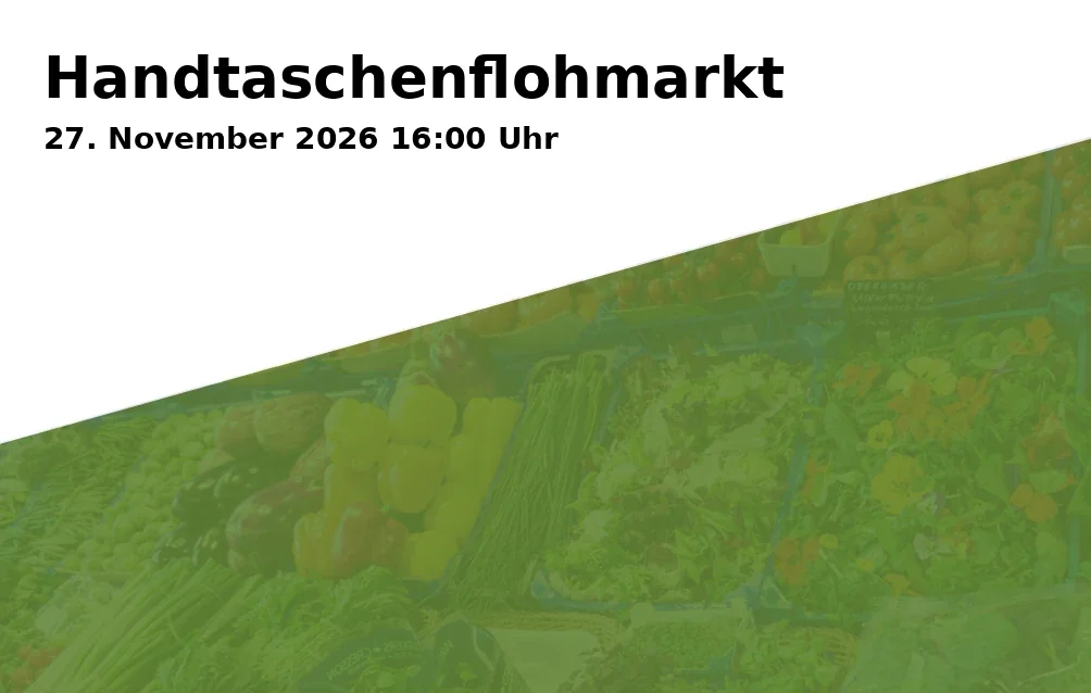 Event: Handtaschenflohmarkt