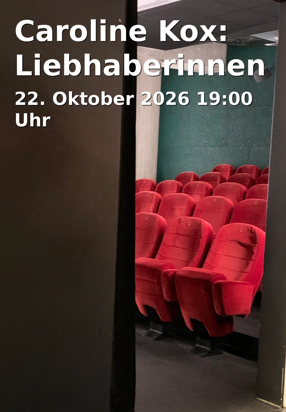 Event: Caroline Kox: Liebhaberinnen in Bambi, Klosterstraße 78, 40211 Düsseldorf on 22. Oktober 2026