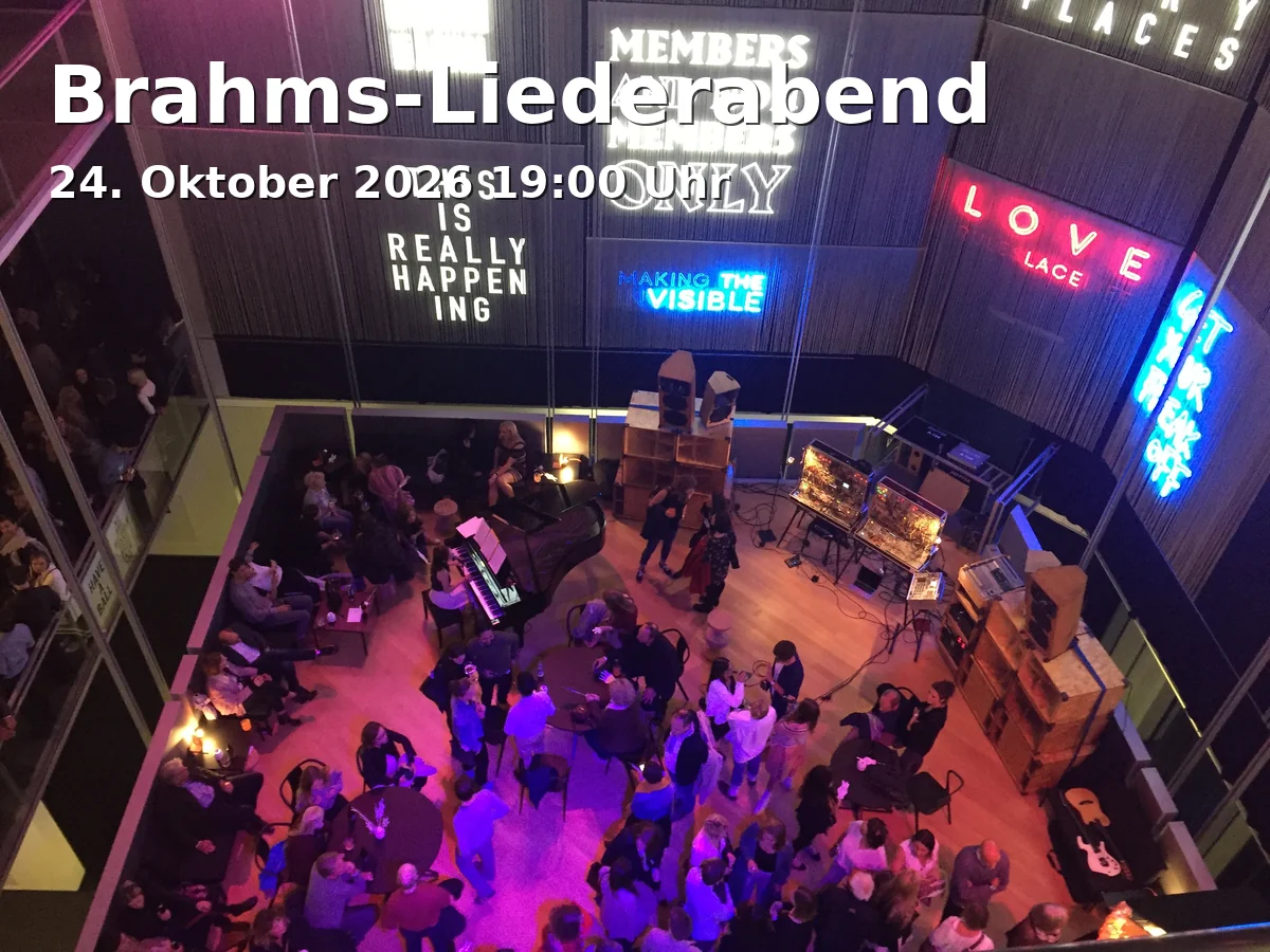 Event: Brahms-Liederabend in Evangelische Christuskirche, Kirchenweg 13, 83209 Prien am Chiemsee on 24. Oktober 2026