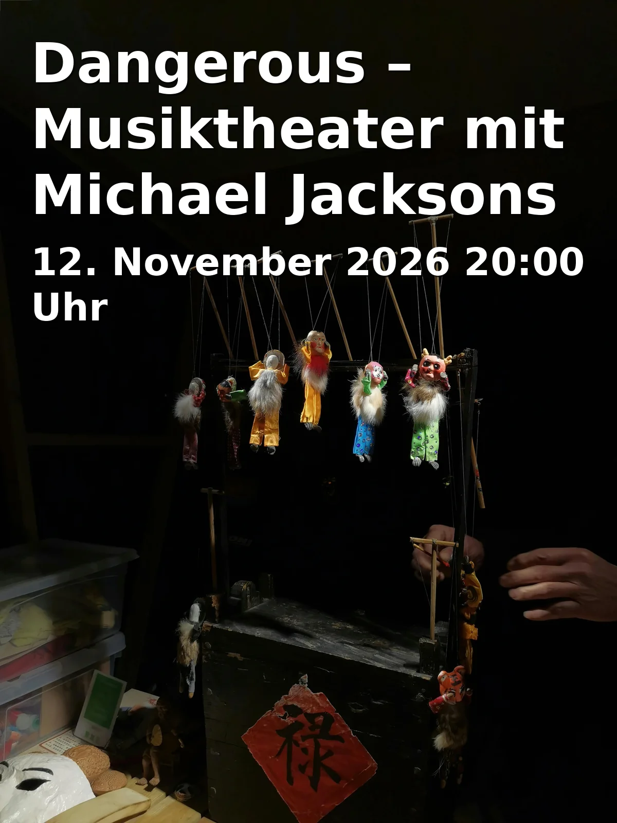 Event: Dangerous – Musiktheater mit Michael Jacksons Popmusik in Kleines Haus des Theaters Heilbronn, Berliner Platz 12, 74072 Heilbronn on 12. November 2026
