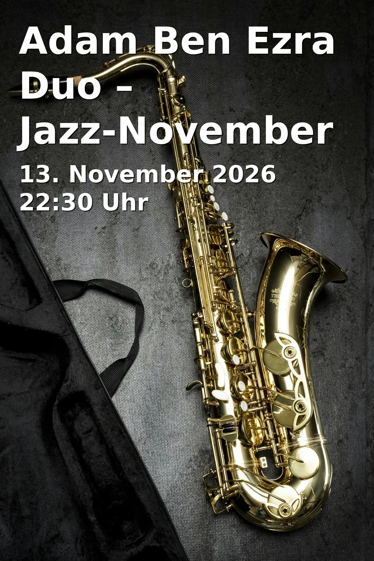 Event: Adam Ben Ezra Duo – Jazz-November