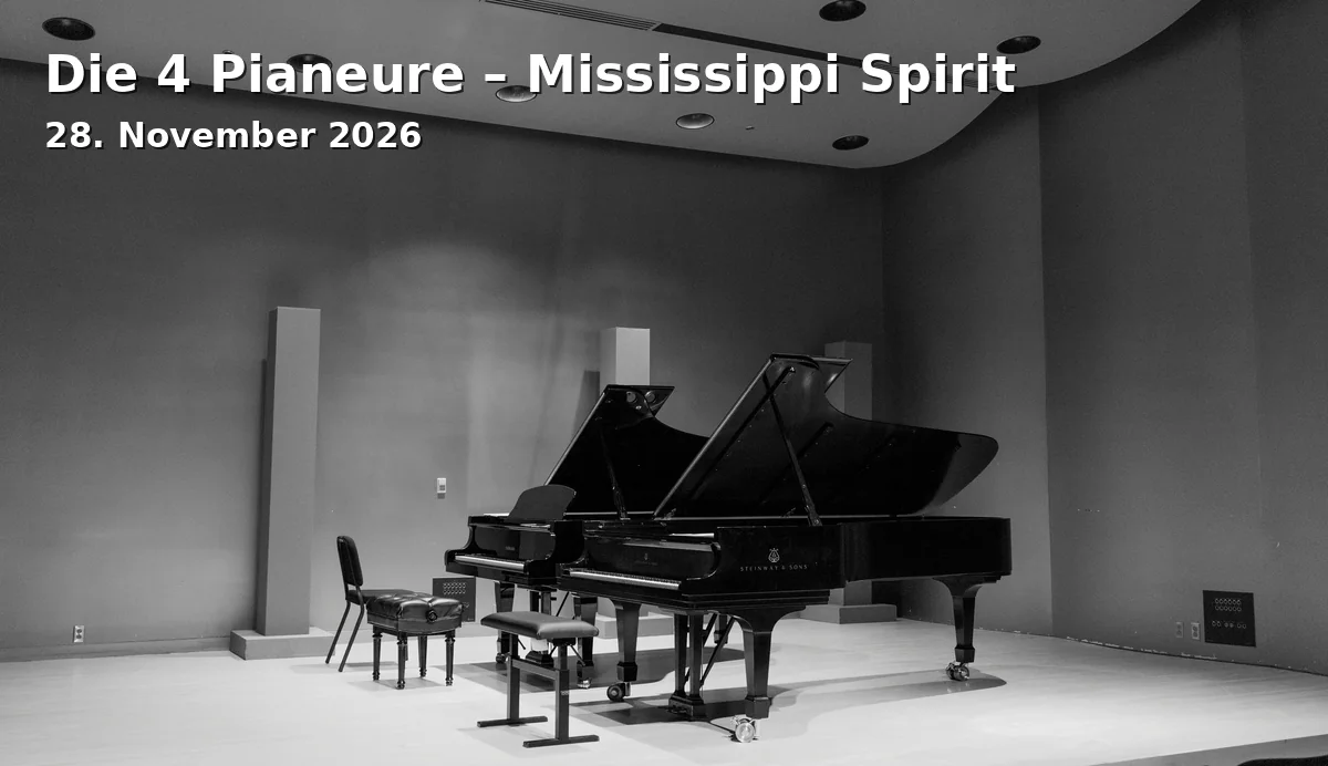 Event: Die 4 Pianeure – Mississippi Spirit