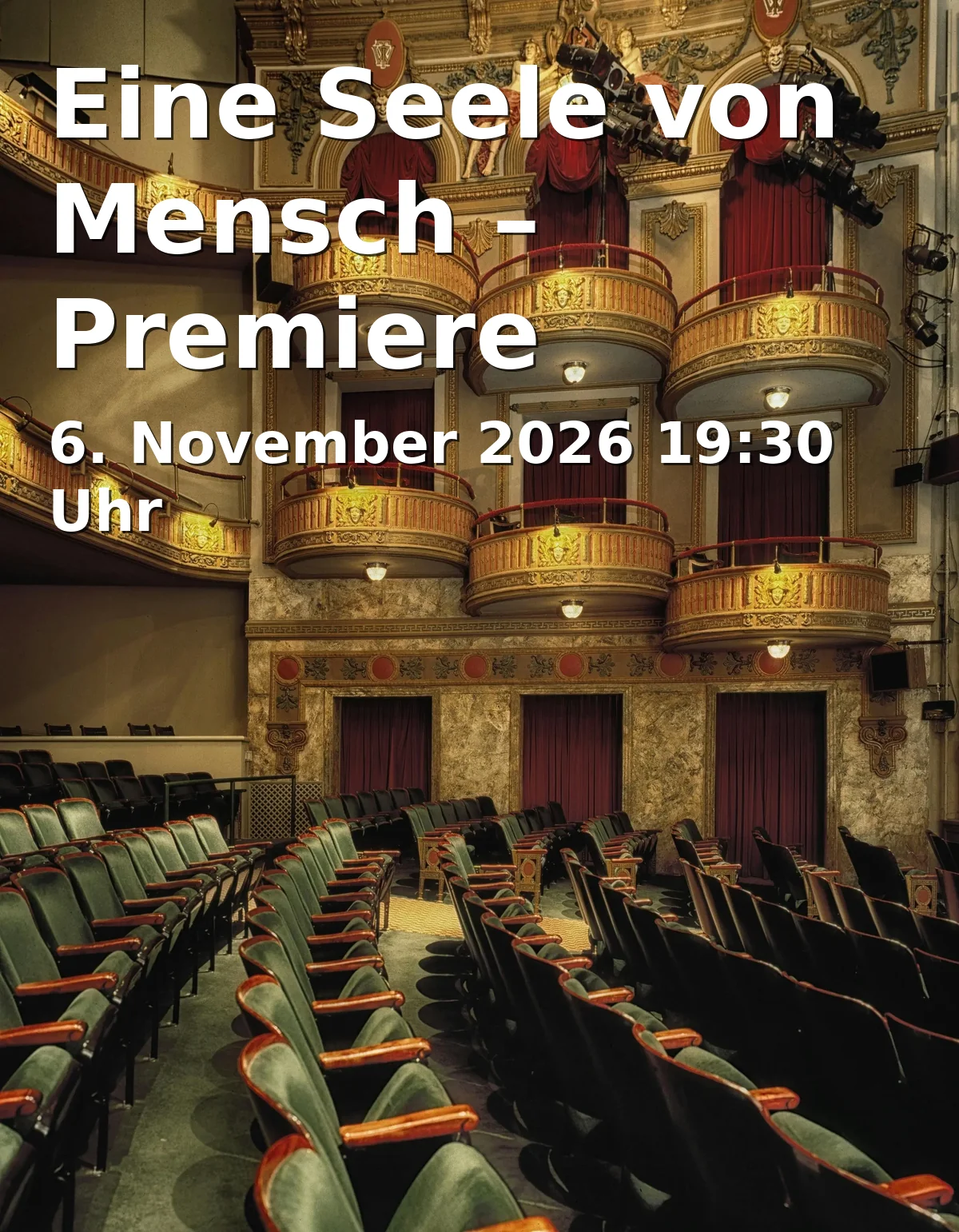 Event: Eine Seele von Mensch – Premiere in Kleines Haus des Staatstheaters Braunschweig, Magnitorwall 18, 38100 Braunschweig on 6. November 2026