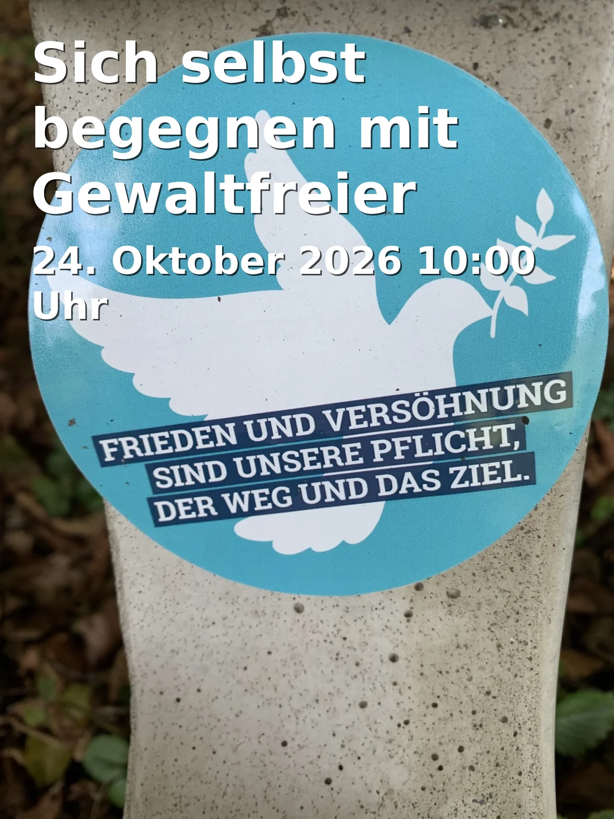 Event: Sich selbst begegnen mit Gewaltfreier Kommunikation und Focusing (Workshop) in vhs Erlangen, Friedrichstr. 17, Raum 24, 91054 Erlangen on 24. Oktober 2026