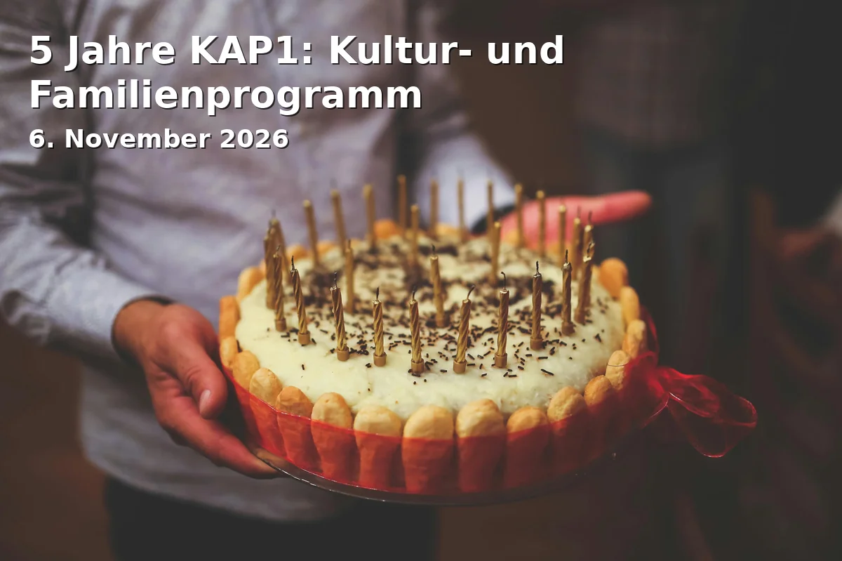 Event: 5 Jahre KAP1: Kultur- und Familienprogramm in Zentralbibliothek im KAP1, Konrad-Adenauer-Platz 1, 40210 Düsseldorf on 6. November 2026