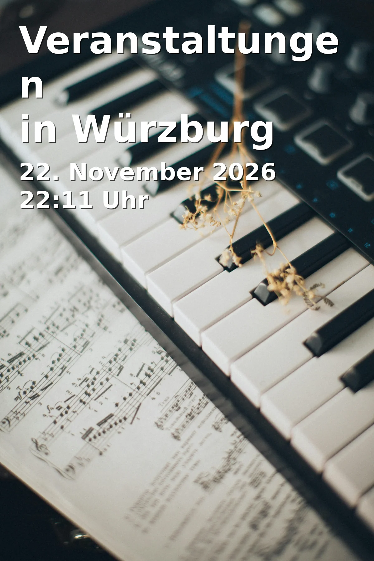 Event: Veranstaltungen in Würzburg in Würzburg on 22. November 2026
