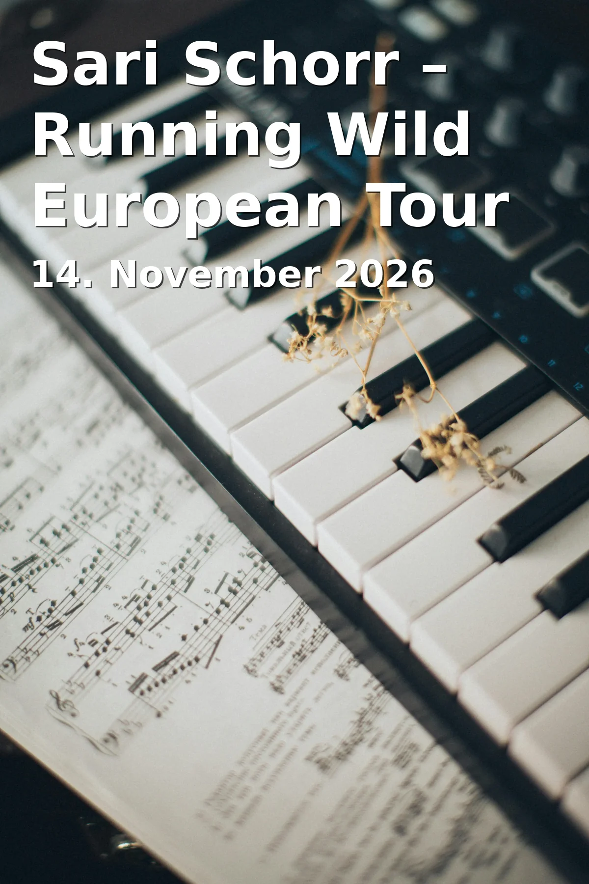 Event: Sari Schorr – Running Wild European Tour in Ansbacher Kammerspiele, Ansbach on 14. November 2026