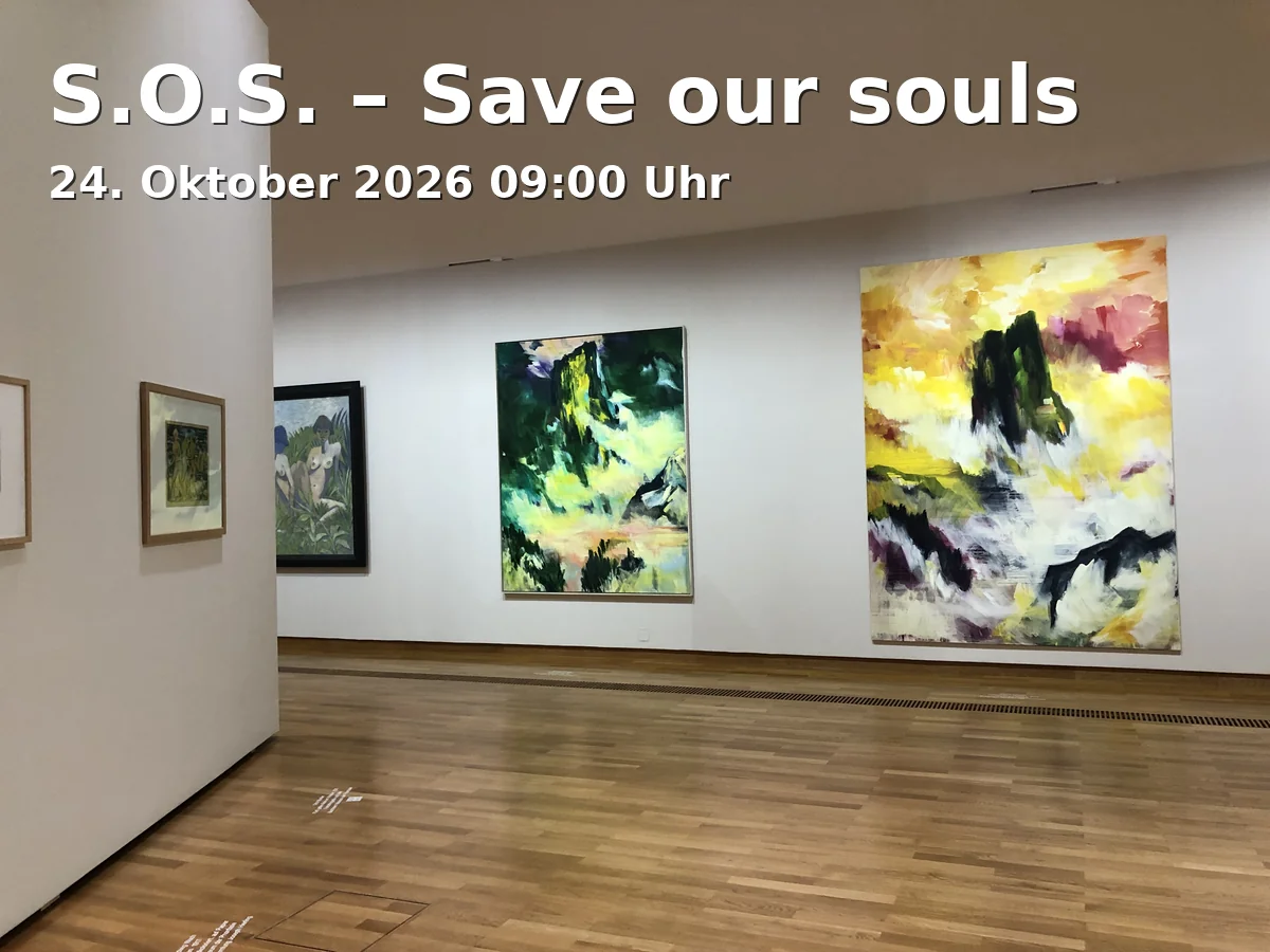Event: S.O.S. – Save our souls in Diözesanmuseum Freising, Domberg 21, 85354 Freising on 24. Oktober 2026