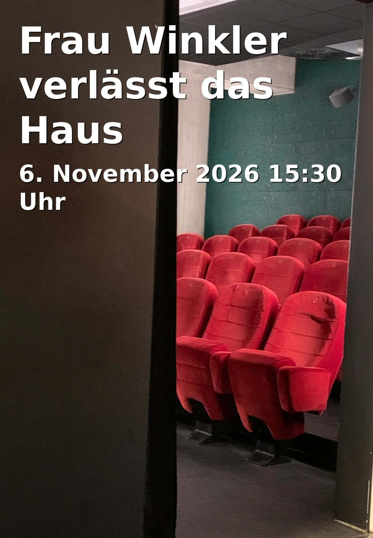 Event: Frau Winkler verlässt das Haus in filmforum, Dellplatz 16, 47051 Duisburg on 6. November 2026