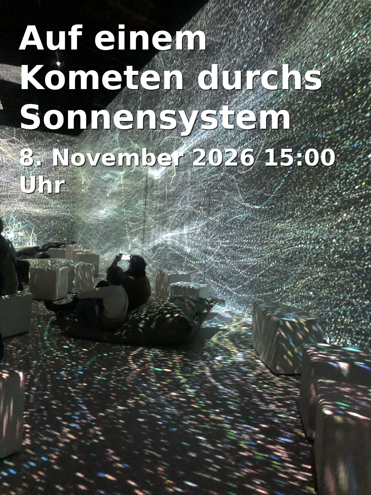 Event: Auf einem Kometen durchs Sonnensystem in Interim Zentralbibliothek, Hohe Straße 68-82, 50667 Köln on 8. November 2026