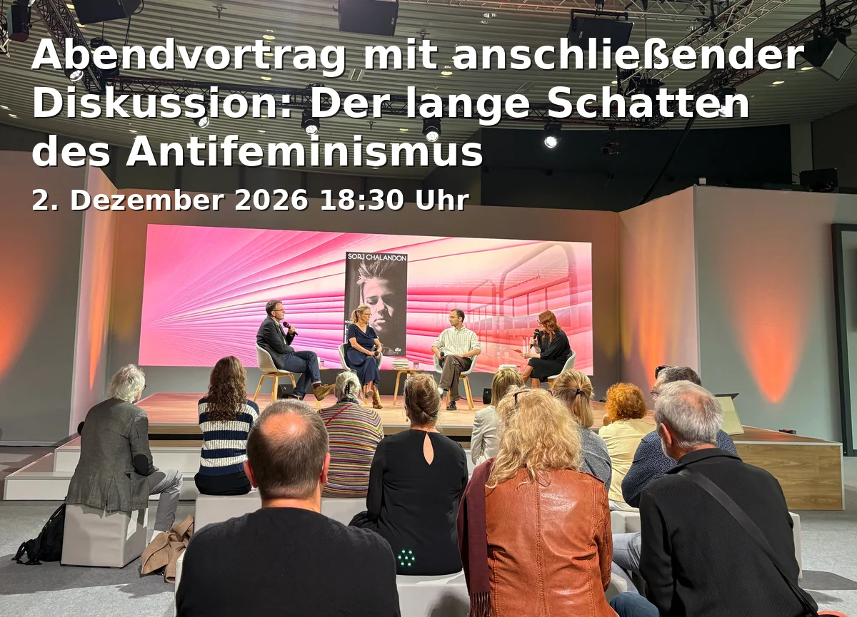 Event: Abendvortrag mit anschließender Diskussion: Der lange Schatten des Antifeminismus in FZA - Forschungszentrum Afrika an der Universität Bayreuth, Universitätsstraße 30, 95447 Bayreuth on 2. Dezember 2026