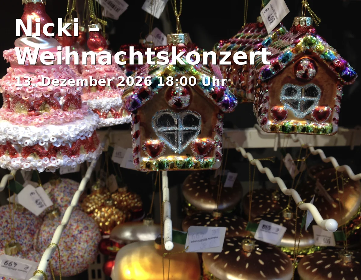 Event: Nicki – Christmas Concert