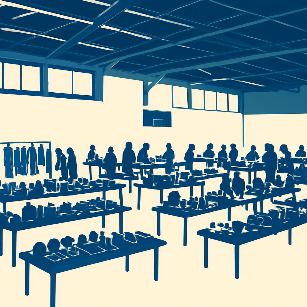Event: Second-Trend Herbst-Kleidermarkt für Teenies und Erwachsene in Sporthalle Rimsting, Priener Straße 6, 83253 Rimsting on 25. Oktober 2026