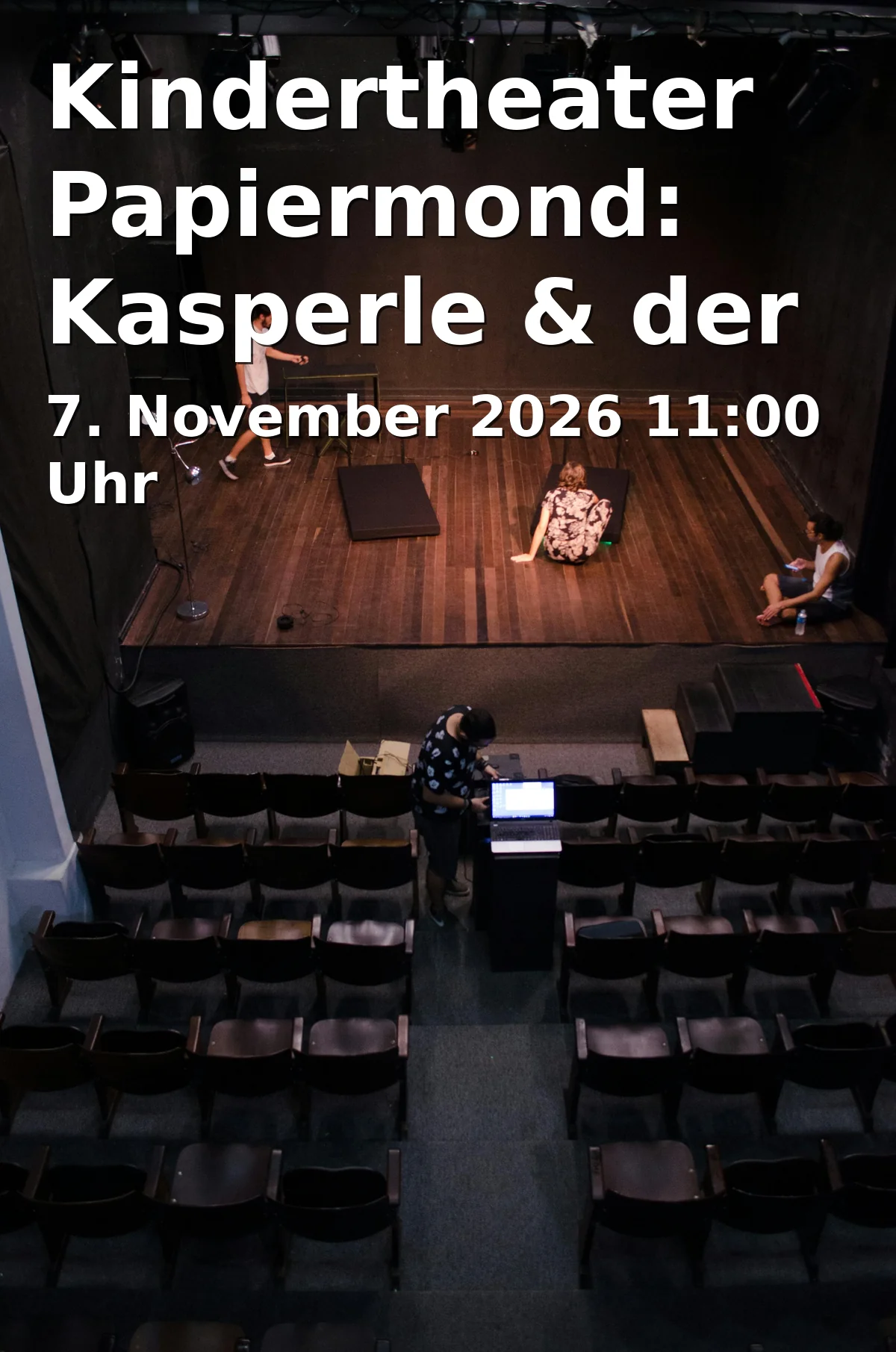 Event: Kindertheater Papiermond: Kasperle & der Schatz des Königs in Gemeindesaal der Evangelischen Petrusgemeinde Darmstadt, k.A., Darmstadt on 7. November 2026