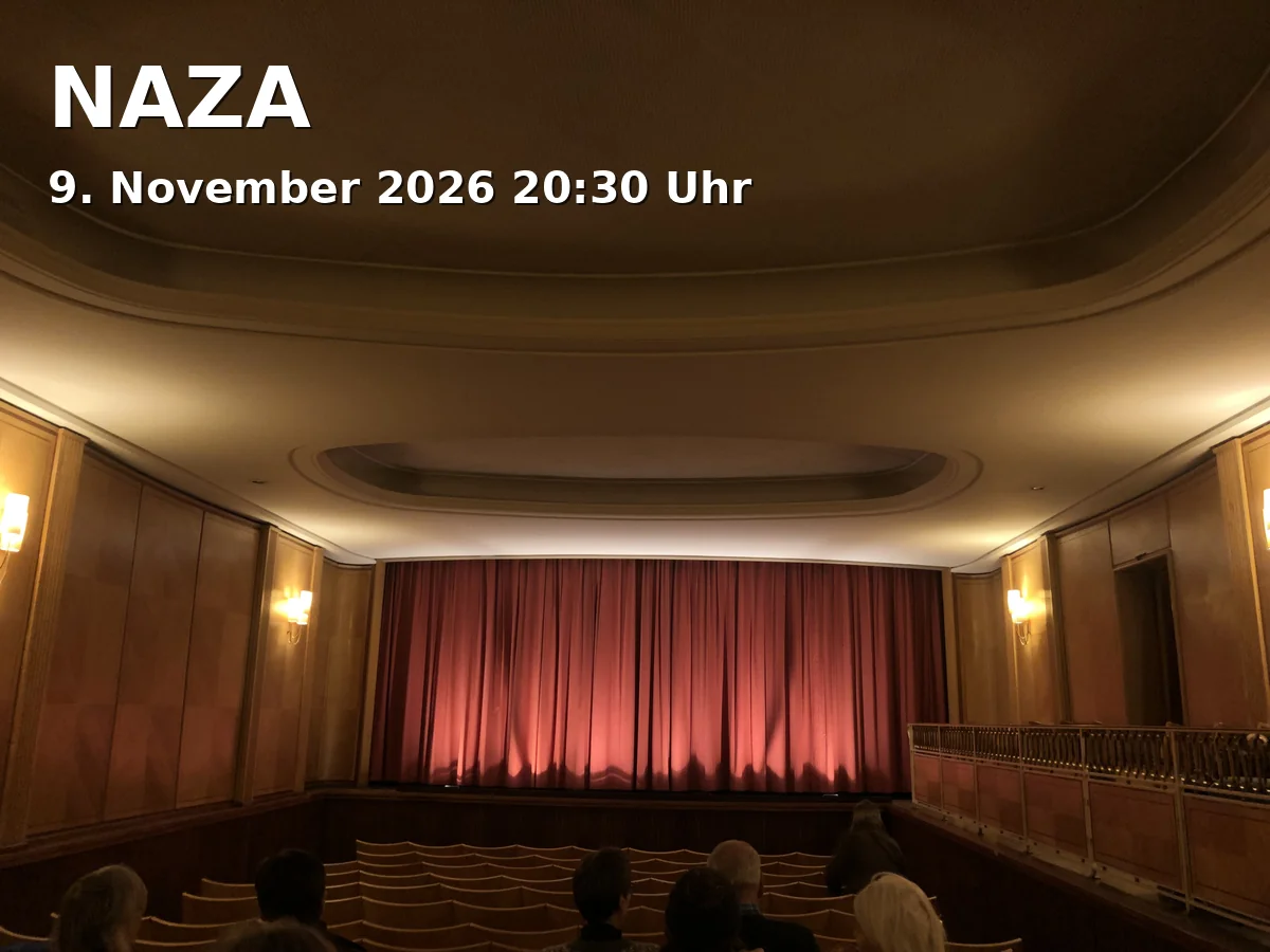 Event: NAZA in filmforum, Dellplatz 16, 47051 Duisburg on 9. November 2026