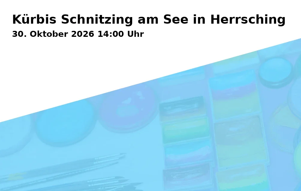 Event: Kürbis Schnitzing am See in Herrsching in Summerstraße 36, 82211 Herrsching on 30. Oktober 2026