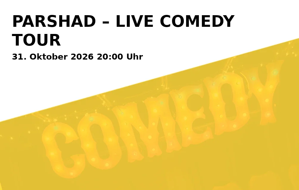 PARSHAD – LIVE COMEDY TOUR