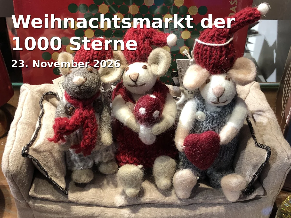 Event: Weihnachtsmarkt der 1000 Sterne in Cottbuser Innenstadt, k.A., Cottbus on 23. November 2026
