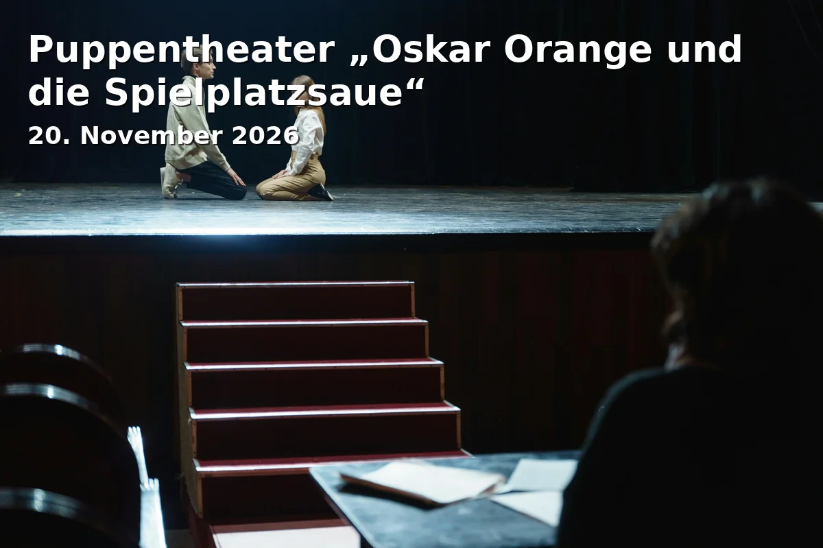 Event: Puppentheater „Oskar Orange und die Spielplatzsaue“
