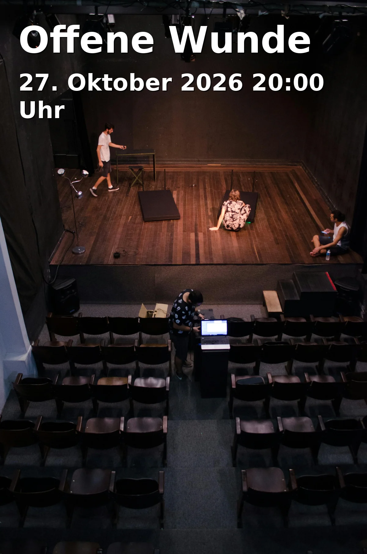 Event: Offene Wunde in Münchner Volkstheater, Bühne 2, Tumblingerstraße 29, 80337 München on 27. Oktober 2026