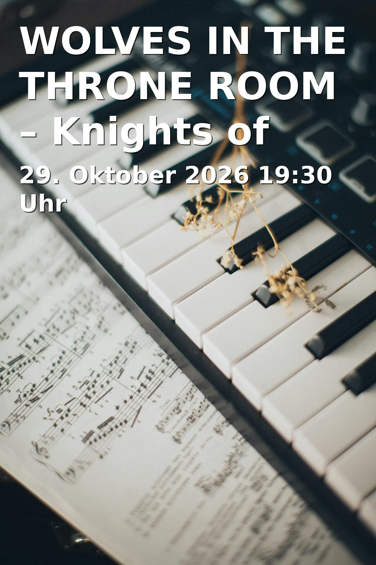 Event: WOLVES IN THE THRONE ROOM – Knights of Tiamat European Tour Fall 2026 in Backstage Halle, Reitknechtstraße 6, 80639 München on 29. Oktober 2026