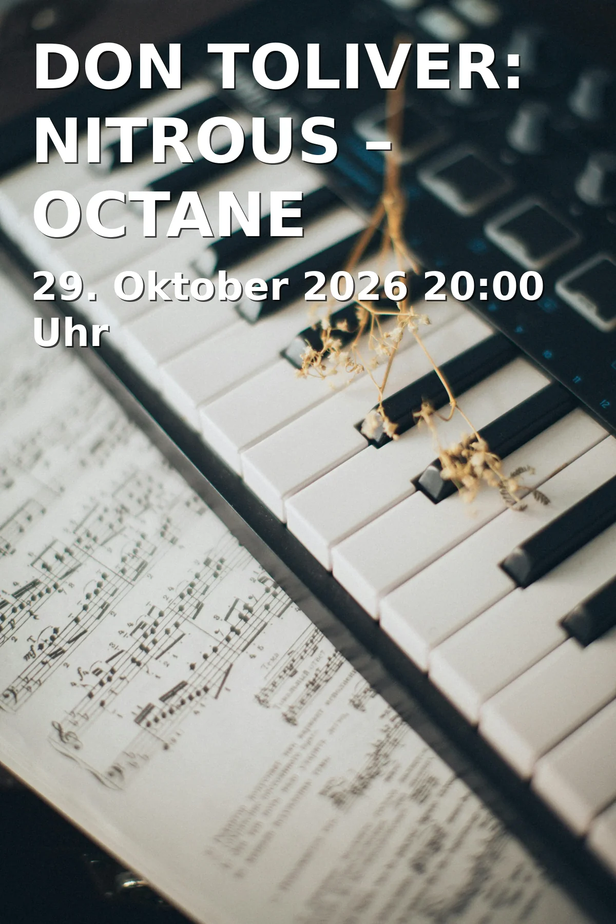 Event: DON TOLIVER: NITROUS – OCTANE WORLD TOUR LEG 2 in Olympiahalle, Spiridon-Louis-Ring 21, 80809 München on 29. Oktober 2026